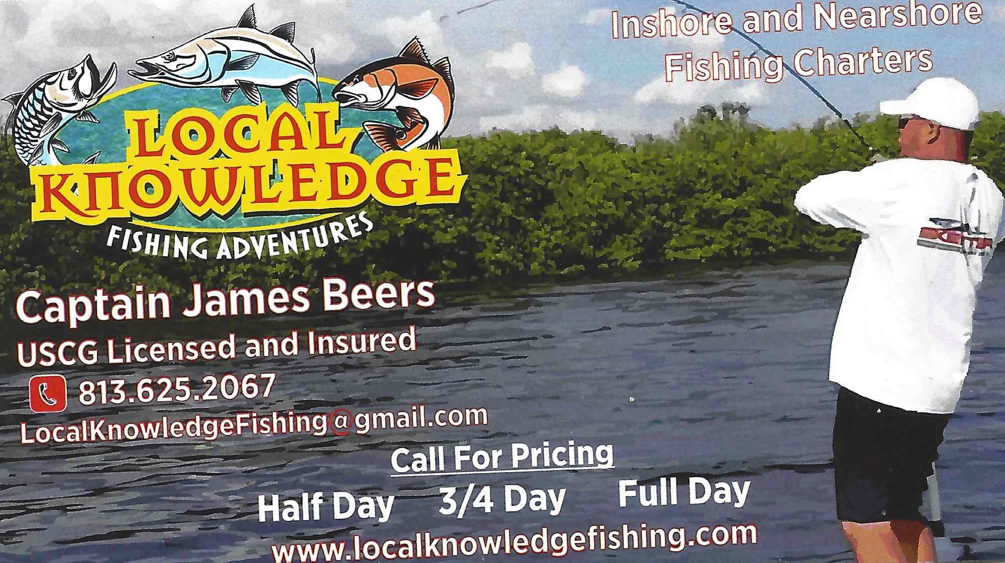 Jame Beers business card